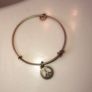 Alex and Ani Peace Bracelet